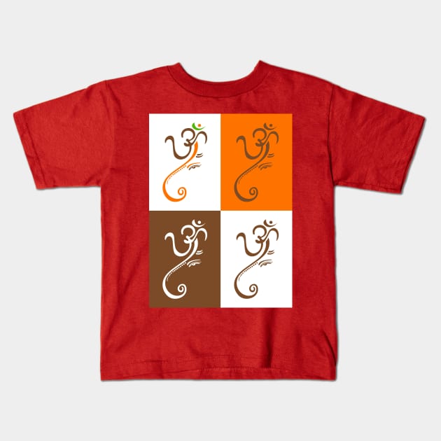 Om Ganesha Kids T-Shirt by PatrioTEEism